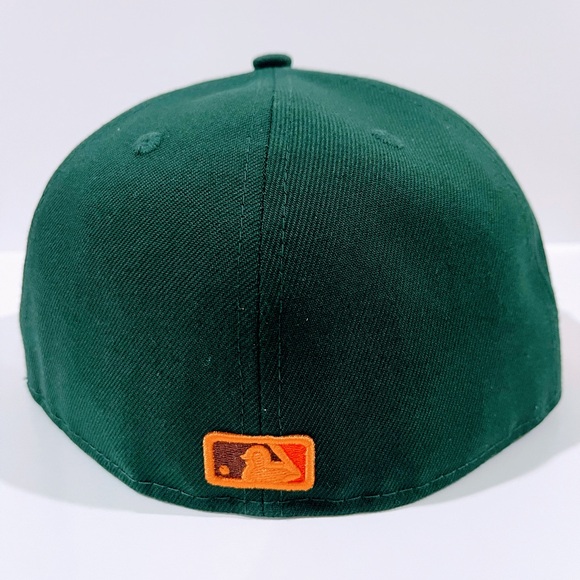 BOSTON RED SOX MLB GREEN AUTUMN COLLECTION Fitted Hat with World Series Patch. - Picture 4 of 10